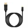 USB Tip C to Displayport DP kablosu 1.8m 4K 60Hz Mac Pro iPad Pro Yüzey Kitabı Dell XPS SUMSANG S10 Not 9 Dex