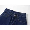 Nuove donne allentate vintage harajuku jeans a vita alta denim casual patchwork cuore pantaloni estivi jeans femminili pantaloni moda T220728
