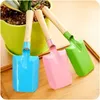 Spedizione in 24 ore Mini pala da giardinaggio in metallo colorato Piccola pala da giardino Spade Strumenti hardware Scavo per bambini Spade Tool F5290 B0520A034