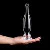 Прозрачная анальная заглушка фаллоимитации имитация вина дилатор бутылок Большой зад