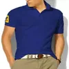 Designer Mens Polos Shirts Casual T Shirts Men Fashion Tees Classic Lapel Short Sleeves Embroidery Cotton Breathable T-Shirts Top