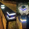 Umlight1688 Flexfit zasilane słoneczną ogrodzenie LED Deck Deck Light do drewnianych słupków wodoodpornych