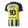 21 22 Fenerbahce fotbollströja 2021 2022 Camisetas De Home Mesut Ozan Tufan Perotti Samatta Camiseta Fotbollsuniform