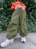 Cuteandpsycho streetwear joggers baggy broek losse wide been dames punk zweetbroek chic solide mode vintage broek casual y2k 220811