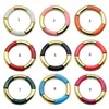 Perles Brins Rond Cercle Bracelet Bracelet Coloré Bambou Tube Pour Femmes Fille Adolescent Rétro Bonbon Couleur Bijoux Présent Inte22