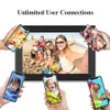 WiFi Digital Picture Frame 10.1-inch 16GB Smart Electronics Photo Frame APP Control Touch Screen 800x1280 IPS LCD Panel WF105T