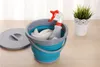 Compappible Plastic Bucket Foldbar rund badkar f￶r husreng￶ring av utrymme som sparar utomhusvattenpotten f￶r tr￤dg￥rd eller camping b￤rbar fiskevatten hink 1222930