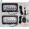 USA Car License Plate Frame with remote control car licence frame cover plate privac284D252Q