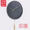 Wall Clocks Black Large Clock Rock Swing Living Room Nordic Creative Watch Luxury Modern Design Home Decor 2022