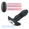 Sexiga leksaker för män Prostata Massager Telescopic Vibrating Wireless Remote Control Erotic Dildo Butt Plug Vibrator Anal