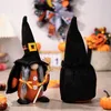 Party Supplies Halloween Witches Gnomes Decorations Shelf Sitters Handmade Plush Elf Dwarf Home Household Ornaments XBJK2208