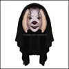 Decoração de festa Halloween assustador peeper pendurado máscara de horror xixi palhaço janela entrega 2021 evento suprimentos festivos jardim hxuep