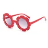 Enfants Lunettes De Soleil Mignon Tournesol Lunettes De Soleil Cadre Rond Givré Designer Lunettes Filles Crème Solaire En Gros Plage Bord De Mer Enfant Mode Lunettes Lunettes BC732