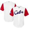 Chen37カスタムメンズチームジャージクリームグレーホワイトレッド2017野球クラシックシャツ1947ロードジャージーキューバUAA 1952良いユニフォーム
