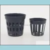 Новый Patio Mesh Cup Завод Растение Корзина Цветочная Вода Трава Посадка Горшки Аквариум Украшения Рыба Бак Аксессуары Drop Доставка 2021 Растение