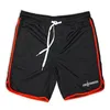 Summer Brand Mesh snabb torr fitness shorts män gym knä längd kroppsbyggande aktiv joggar träning svett korta byxor 220715