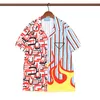 Hommes Mode Polos Designer Causal Polo Patchwork Imprimé Animal Imprimé T-shirt Travail Plage Voyage Daliy Life 2022 T-shirt d'été