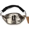Annmouler Fashion Women Chest Bag Large Pu Leather Waist Hip Bag Chain Fanny Pack 3 Colors Phone With Beads 220531