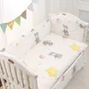 69-teiliges Elefanten-Baby-Bettwäsche-Set aus Baumwolle, Schlafzimmer-Dekoration, Bettwäsche für Babybetten für Mädchen und Jungen, Bettumrandung 1206012070 cm, 220531