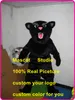 Czarny Panther Leopard Jaguar Cougar Mascot Costume Custom Fancy Costume Anime Zestawy Mascotte Fancy Dress Carnival 40015