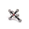 14G cross cz Boully bouton anneaux bijoux corporel 316L