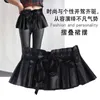 Belts Folding Skirt Fashion Female Rawhide Joker Necessary Ultra Wide Belt Leather Pants Black Thin Leg V559Belts