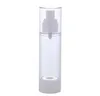 AS 15ml 30ml 50ml Empty Airless Bottle Lotion Cream Pump Plastic Container Vaccum Spray Cosmetic Bottles Dispenser For Travel