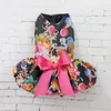 Abbigliamento per cani Costume per animali domestici Abito estivo con fiori colorati Abito da principessa per matrimonio Vestito per cani di taglia piccola, media e grandeCane