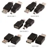 USB 2.0 типа A Male Af Mini USB 5PIN Женский адаптер -преобразователь USB2.0 в мини -разъем