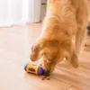 Hipidog Dog Treat Dispenser Toys Interactive Rubber Chewer för medelstora och stora S Y200330