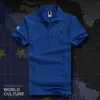Men's Polos European Union United In Diversity EU EUR Shirts Men Short Sleeve Brands Printed For Country 2022 Cotton Nation Team 20Men's Men