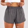 Dames sport shorts buiten vrije vrije tijd hardloop fitness korte broek met zak snel droge sportschool yoga outfit hoogwaardige stijl ademende stijl