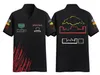F1 Formula One 2022 New Racing Sleeved Sleeved Polo Shirt