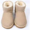 2022 Hot sell classical short U5854 women snow boots keep warm boot Latest fashion Sheepskin Cowskin Genuine Leather Plush boots US4-13