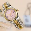 ZDR-Women Watch 2813 Movement 31mm Quartz 36mm Automatiska rostfritt stålpar klockor Vattentäta armbandsur Lysande Montre de Luxe gåvor