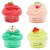 60ml/35g Fruit Butter Slime Fluffy Glue Charms Additives Clay Supplies Plasticine Slimes Kit Chocolate Modelling Toy Fo