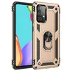 Coque de téléphone blindée de qualité militaire avec anneau de support de voiture magnétique pour Samsung Galaxy A02 A02S A03S A12 A13 A20S A21S A22 A23 A33 A53 A73 A72 A42 A52