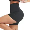 Шорты Sauna Sweat Shorts для женщин в спортзале йога бег для похудения формирования тела с высокой талией Corset Sport Leggings8949307