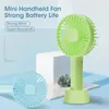 Partido de verão Handheld Small Fan Mini USB Fan Rechargable 1200mAh Student Gift Desktop Dormitório Portátil Fãs de Mão da Mão de Aula