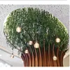 12pcs künstliches Dekor Blatt Girlanden Faux Vine Ivy Innen im Freien Home Decor Hochzeit Blume grüne Blätter Weihnachten 4471887