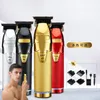 Coiffure électrique Clipper Trimer de cheveux à faible bruit rechargeable Machine de coupe Rasoir à barbe trimère pour hommes Barber Hair Raser Styling Outils