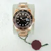 Bazylea Nowy Watch Style Zegarki Wysokiej Jakości Mężczyźni 40mm Różowe Złoto Wszystkie Prace 2813 Ruch Automatyczny Super Luminous Stal Nierdzewna Męskie zegarki Oryginalne pudełko