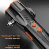 USB Rechargeable Outdoor LED Flashlight Torch Emergency Harmer Cutter