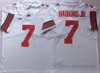 NCAA Ohio State Buckeyes College Football Jersey 7 CJ Stroud Dwayne Haskins Jr Hoge kwaliteit gestikt Heren Rood wit Zwart