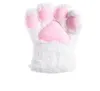 Cosplay Furry Cat Bear Paw Handske Varg Hund Räv Gaint Klor Handskar Anime Kostym Accessoarer Kvinnor Flickor Plysch Hand Cover Vantar Till Jul Halloween Party