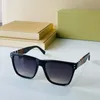 Gold Metal Square Okulary Gray Stripe Ramki Szary Gradient Obiektyw Męskie Okutek Okulary Okulary 4367 Logo Detal Occhiali Shopping Da Sole Nowy Z Pudełkiem