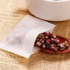 Papel vazio sacos de chá filtro de papel de filtro de papel erva frouxo de chá de chá de chá de chá infusor filtro de chá 7x10cm lx4670