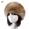 Beanie/Skull Caps Comfy Women Hat Solid Color Headband Faux Fur Cap Headwear Brimless Empty Top Thickened Furry For SkiingBeanie/Skull Elob2