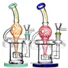 Sphere Recycler Dab Rig Glass Water Bong Smoking Accessories Oil Rigs and Herb Bubbler Bongs Ash Catcher Quartz Nail Hookh