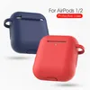 Akcesoria słuchawkowe TPU Silikonowy Bluetooth Bezprzewodowe słuchawki do Airpods 1 2 3 Pro Ochronne Akcesoria skóry Akcesoria Apple Air Pudełko ładowanie